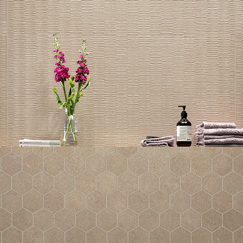 Rivestimento della collezione Mytime, variante Camel