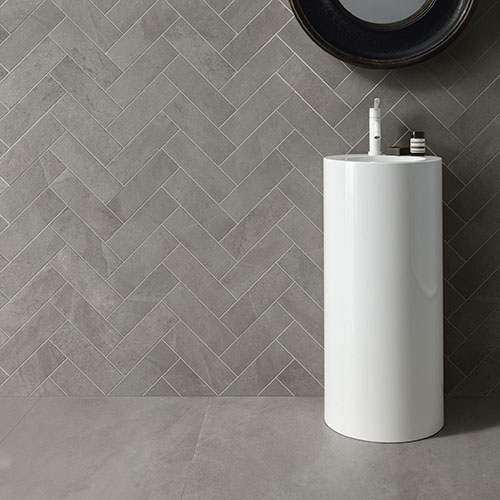 PAvimento e rivestiimento della collezione Nuances, Variante Grey