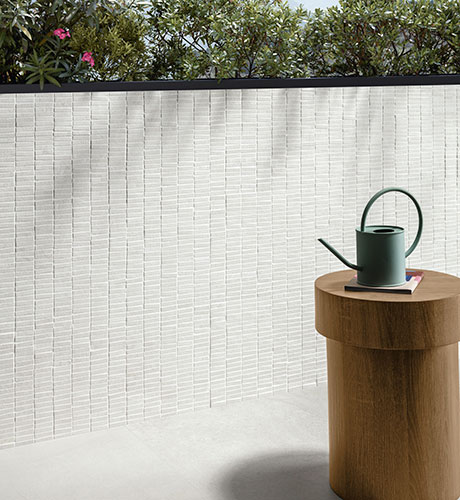 Rivestimento della collezione Nuances, serie White
