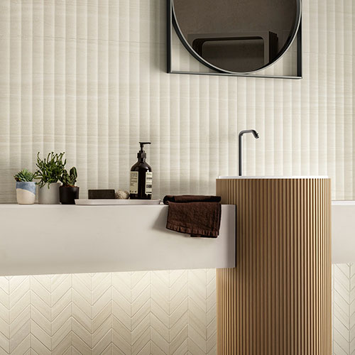 Rivestimento della collezione Silky, variante Beige