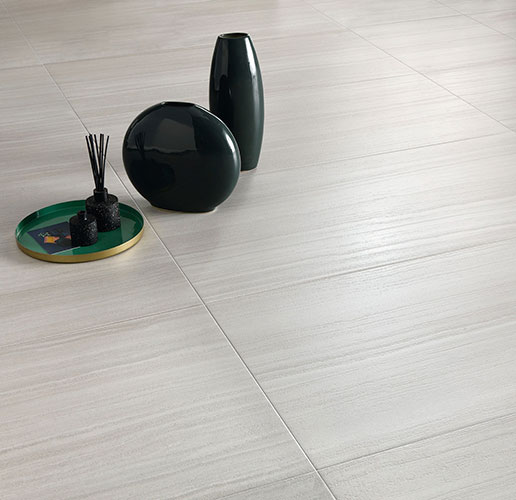 Pavimento della collezione Silky, variante Grey