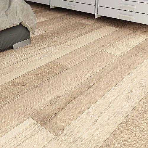 Pavimento della collezione W3, variante Burl honey