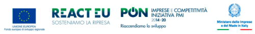 banner per la comunicazione della realizzazione del progetto di implementazione dotazione tecnologica 4.0 - Asse Vi - Prorità di investimento 13i - Azione RA3.1